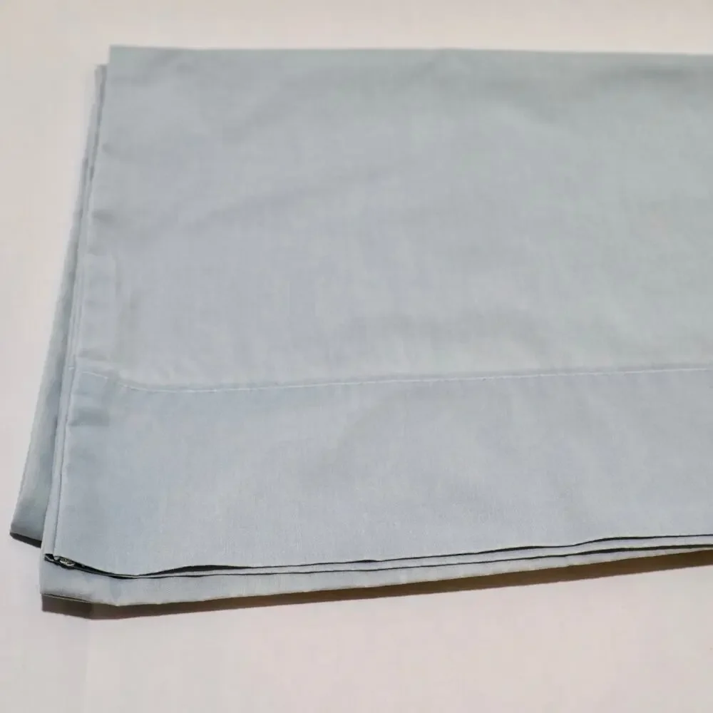 Louisville Bedding King Pillowcase 50/50 Cotton Polyester Blue Made USA